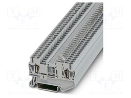 Splice terminal: rail; 20A; 400V; spring clamp; PA; 0.08÷4mm2