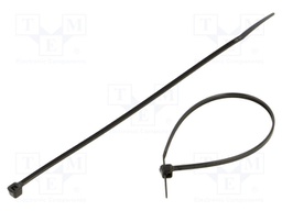 Cable tie; L: 540mm; W: 7.8mm; polyamide; 540N; black; 100pcs.