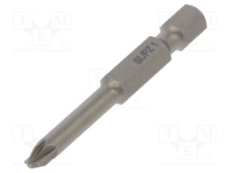 Screwdriver bit; PlusMinus cross PZ-type; SL/PZ1