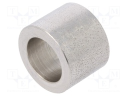 Spacer sleeve; 10.5mm; cylindrical; stainless steel; Øint: 16mm
