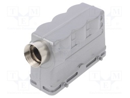 Enclosure: for HDC connectors; C146; size E24; for cable; angled
