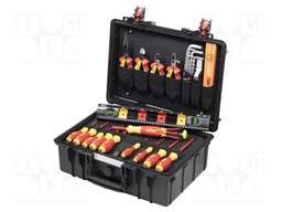 Kit: general purpose; Pcs: 34; Package: case