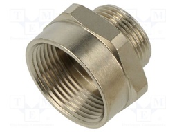 Enlarger of threads for glands; Int.thread: PG21; brass