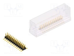 Connector: pin strips; pin header; male; PIN: 26; 2mm; SMT; 2x13