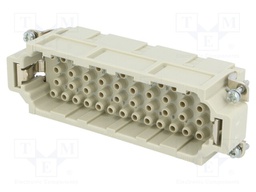 Connector: rectangular; male; Han EE; PIN: 46; 46+PE; size 24B; 16A