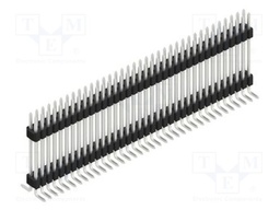 Connector: pin strips; pin header; male; PIN: 72; 1.27mm; SMT; 2x36