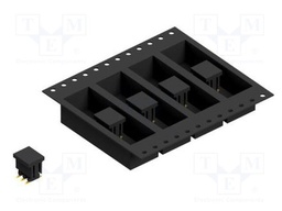 Connector: pin strips; pin header; male; PIN: 6; 2mm; SMT; 2x3; 100V