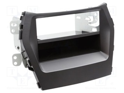 Radio frame; Hyundai; Hyundai Santa Fe (DM) 2012/09->; black