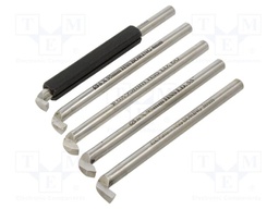 Tool accessories: reamer tool; Application: lathe; 5pcs.