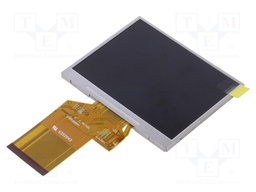 Display: TFT; 3.5"; 320x240; Illumin: LED; Dim: 76.9x63.9x3.2mm