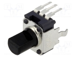 Potentiometer: shaft; single turn,vertical; 10kΩ; ±20%; 6mm