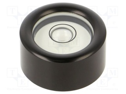 Spirit level; with smooth reference surface; 15mm; aluminium