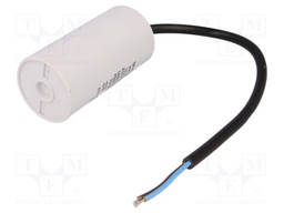 Capacitor: motors, run; 16uF; 450V; Ø40x78mm; -25÷70°C; ±10%; V: 3
