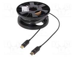 Cable; DisplayPort 1.4,HDCP 2.2,optical; 20m; black