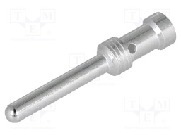 Contact; male; 2.5mm2; 14AWG; Han E High Temp; silver plated; 16A