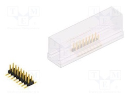Connector: pin strips; pin header; male; PIN: 16; 2mm; SMT; 2x8; 100V