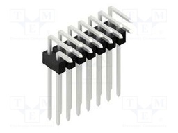 Connector: pin strips; pin header; male; PIN: 14; 2.54mm; THT; 2x7