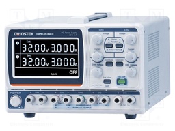 Power supply: laboratory; Channels: 4; 0÷32VDC; 0÷3A; 0÷32VDC; 0÷3A