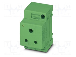 Connector: AC supply; socket; female; 6A; PIN: 3; screw terminal