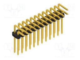 Connector: pin strips; pin header; male; PIN: 24; 2mm; THT; 2x12