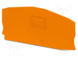 Separating plate; L: 47mm; W: 0.8mm; H: 100.8mm; Body: orange