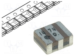 Resonator: ceramic; 14.7MHz; SMD; 3.7x3.1x1.2mm; ±0.5%; -20÷80°C