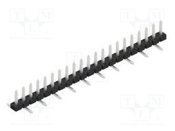 Connector: pin strips; pin header; male; PIN: 21; 2mm; SMT; 1x21
