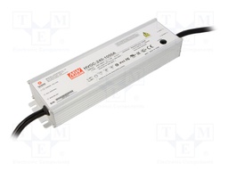 Power supply: switched-mode; LED; 240W; 114.3÷228.6VDC; IP65; 93%