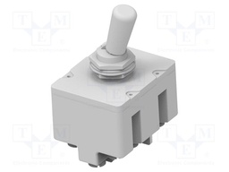 Switch: toggle; Pos: 2; 4PDT; (ON)-ON; 15A/115VAC; 20A/28VDC