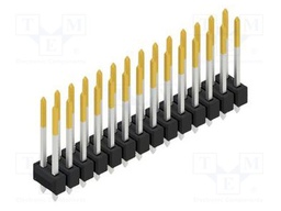 Connector: pin strips; pin header; male; PIN: 28; 2.54mm; THT; 2x14