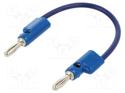 Test lead; 60VDC; 30VAC; 15A; Len: 0.102m; blue; Series: B