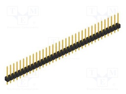 Connector: pin strips; pin header; male; PIN: 35; 2.54mm; THT; 1x35