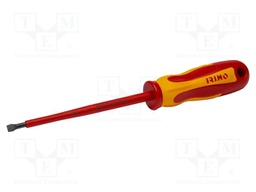 Screwdriver; insulated; slot; 8,0x1,2mm; Blade length: 175mm