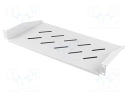 Shelf; 1U; grey; screw; Standard: 19"; Y: 44.45mm; X: 482mm; Z: 220mm