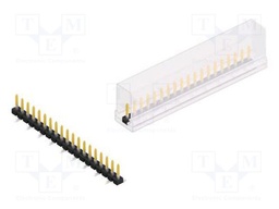 Connector: pin strips; pin header; male; PIN: 19; 2.54mm; SMT; 1x19