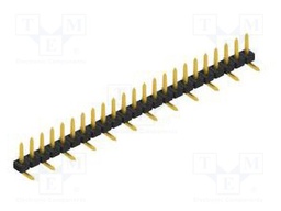 Connector: pin strips; pin header; male; PIN: 23; 2mm; SMT; 1x23