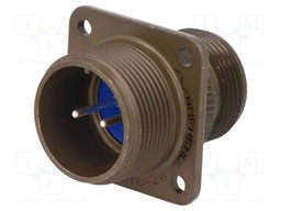 Connector: circular; Series: 97; socket,plug; male; PIN: 2; 13A