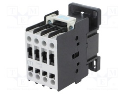 Contactor: 3-pole; NO x3; Auxiliary contacts: NO; 230VAC; 18A; CEM
