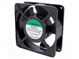 Fan: AC; axial; 230VAC; 120x120x38mm; ball; Kind: 1-phase