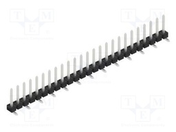 Connector: pin strips; pin header; male; PIN: 25; 2.54mm; SMT; 1x25