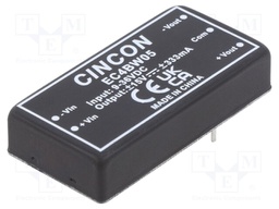 Converter: DC/DC; 10W; Uin: 9÷36V; Uout: 15VDC; Uout2: -15VDC; 2"x1"