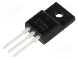Transistor: NPN; bipolar; 50V; 10A; 25W; TO220FP