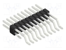 Connector: pin strips; pin header; male; PIN: 20; 1.27mm; SMT; 2x10