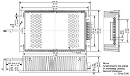 Converter: DC/DC; 350W; 215x125x50mm; 1.5kg; AM350W-NZ
