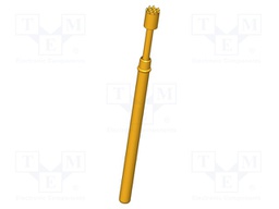 Test needle; Operational spring compression: 4mm; 5A; Ø: 2mm; 0.8N