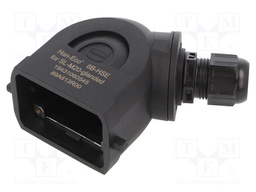 Enclosure: for rectangular connectors; Han Eco B; size 6B; M20