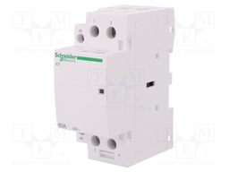 Contactor: 2-pole installation; NO x2; 230÷240VAC; 63A; DIN; ICT