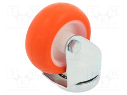Transport wheel; Ø: 60mm; W: 25mm; H: 83mm; torsional; 700N; 71kg
