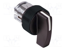 Switch: rotary; Stabl.pos: 2; 22mm; black; Illumin: none; IP66; Pos: 3