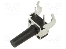 TACTILE SW, SPST, 0.05A, 12VDC, SOLDER